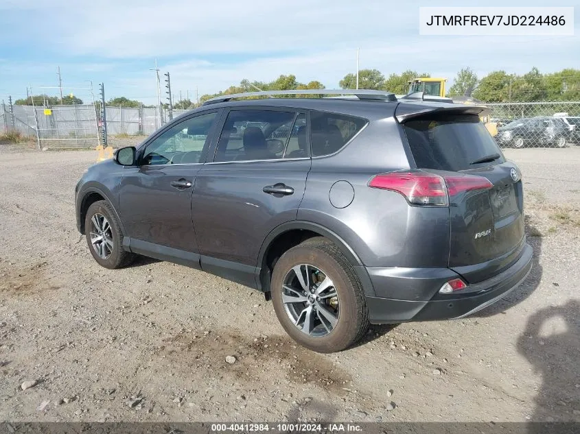 2018 Toyota Rav4 Adventure/Xle VIN: JTMRFREV7JD224486 Lot: 40412984