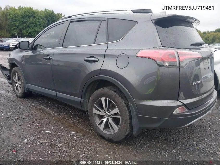 2018 Toyota Rav4 Xle VIN: JTMRFREV5JJ719481 Lot: 40444521