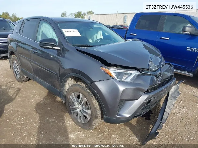 2T3ZFREV1JW445536 2018 Toyota Rav4 Le