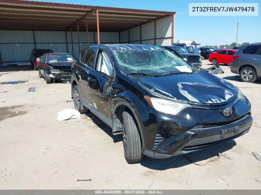 2T3ZFREV7JW479478 2018 Toyota Rav4 Le