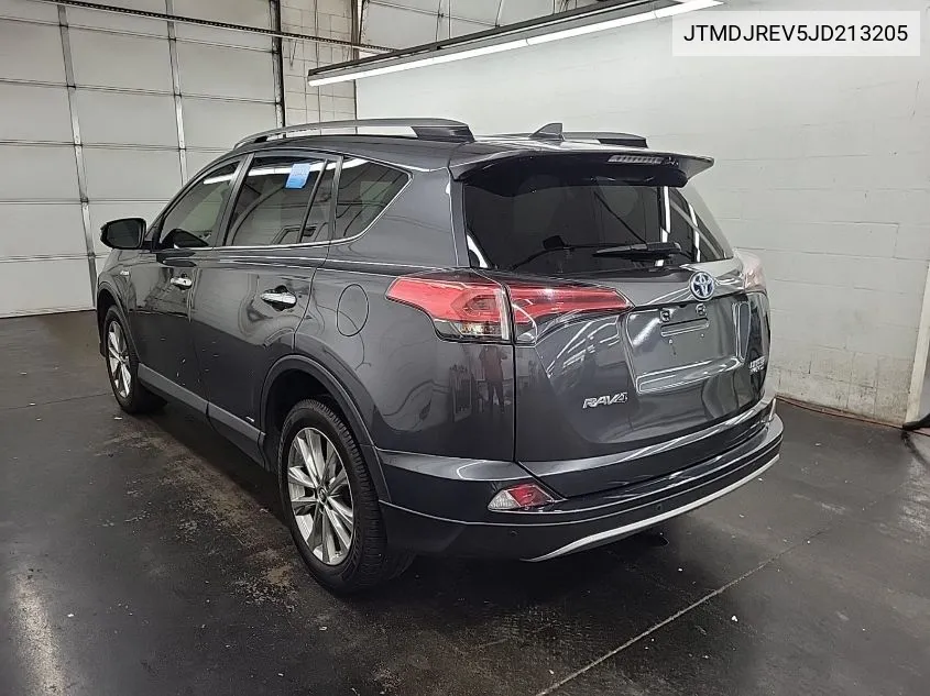 2018 Toyota Rav4 Hybrid Limited VIN: JTMDJREV5JD213205 Lot: 40460372