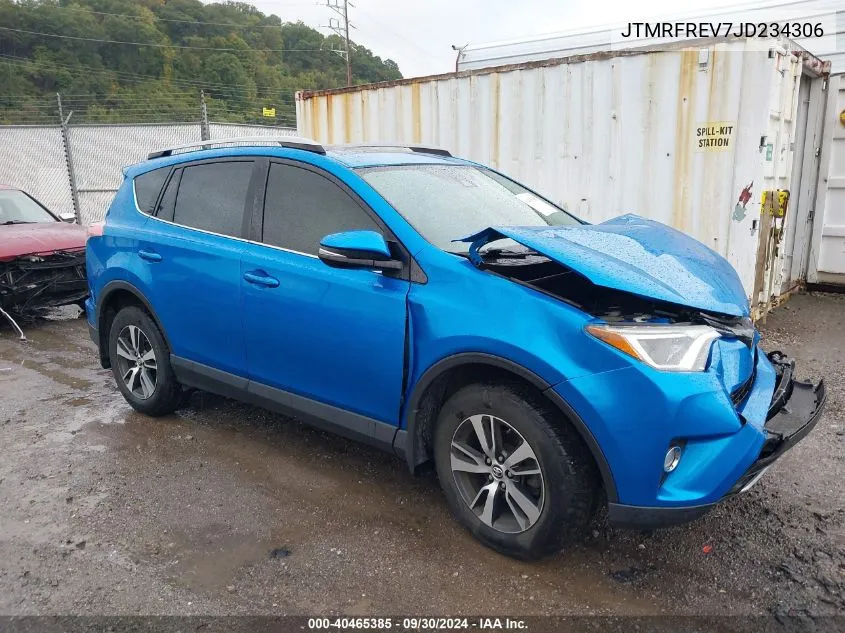 2018 Toyota Rav4 Xle VIN: JTMRFREV7JD234306 Lot: 40465385