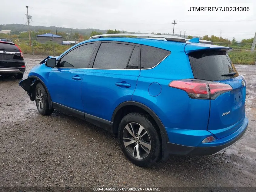 JTMRFREV7JD234306 2018 Toyota Rav4 Xle