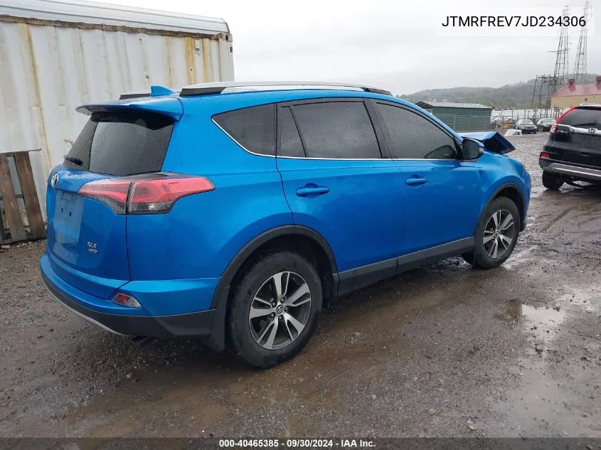 JTMRFREV7JD234306 2018 Toyota Rav4 Xle