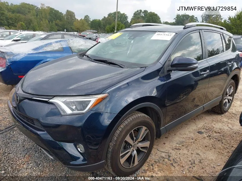 JTMWFREV9JJ729854 2018 Toyota Rav4 Xle