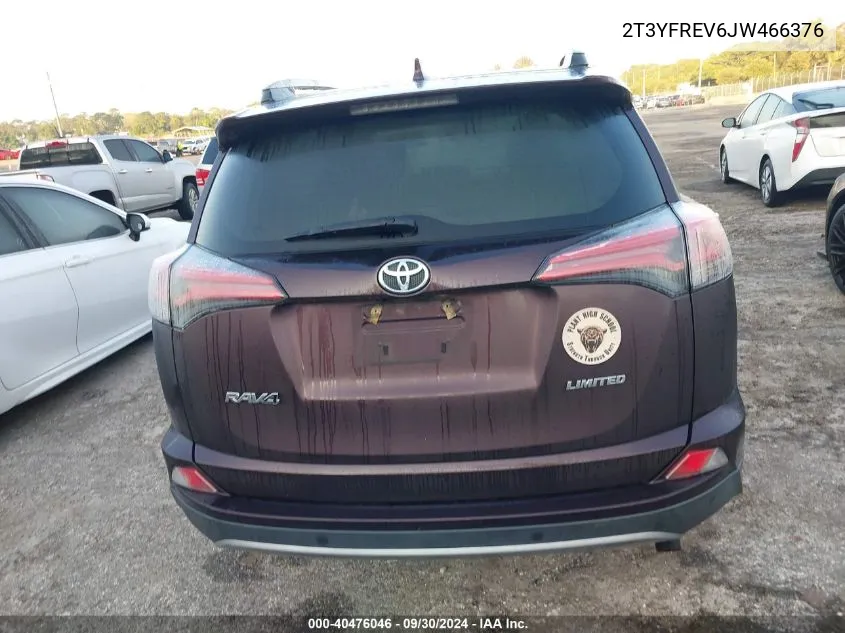 2T3YFREV6JW466376 2018 Toyota Rav4 Limited/Platinum