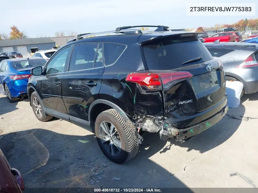 2018 Toyota Rav4 Adventure/Xle VIN: 2T3RFREV8JW775383 Lot: 40618732