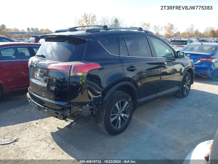 2018 Toyota Rav4 Adventure/Xle VIN: 2T3RFREV8JW775383 Lot: 40618732