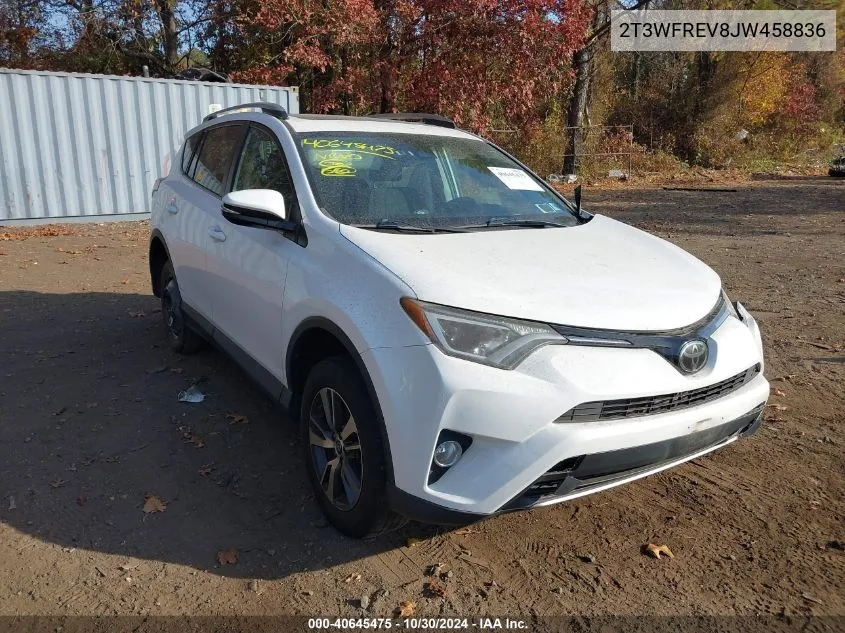 2018 Toyota Rav4 Adventure/Xle VIN: 2T3WFREV8JW458836 Lot: 40645475