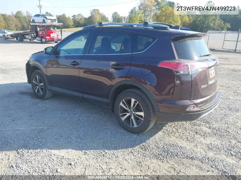 2018 Toyota Rav4 Adventure/Xle VIN: 2T3WFREV4JW499223 Lot: 40656817