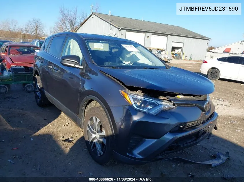 JTMBFREV6JD231690 2018 Toyota Rav4 Le