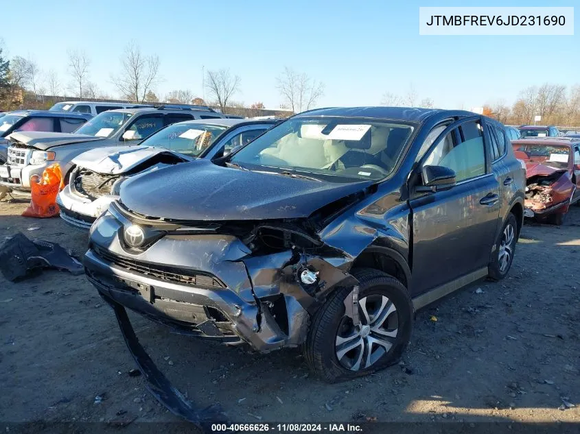 JTMBFREV6JD231690 2018 Toyota Rav4 Le