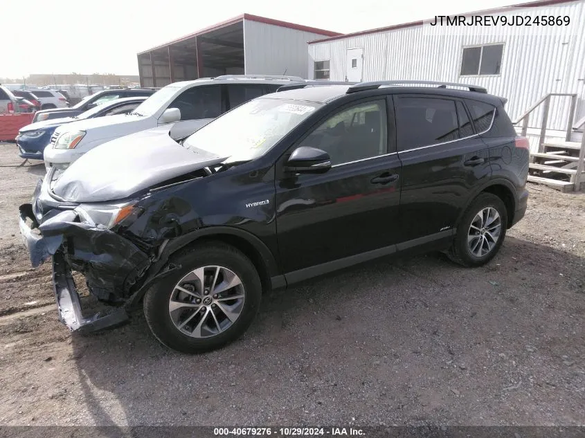 JTMRJREV9JD245869 2018 Toyota Rav4 Hybrid Le