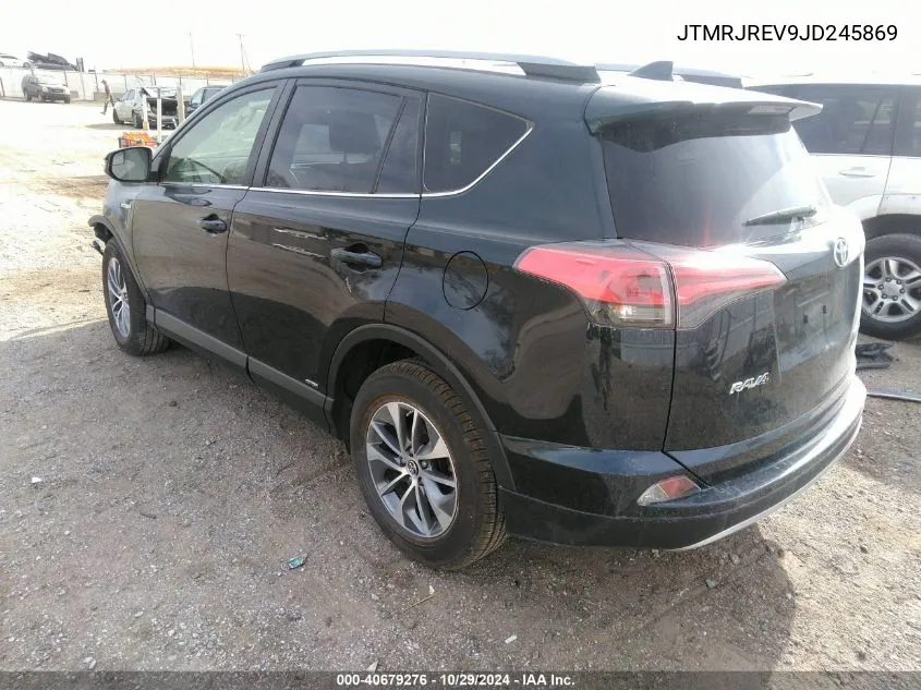 JTMRJREV9JD245869 2018 Toyota Rav4 Hybrid Le