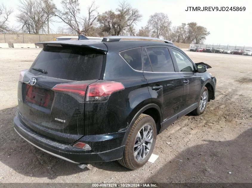 2018 Toyota Rav4 Hybrid Le VIN: JTMRJREV9JD245869 Lot: 40679276