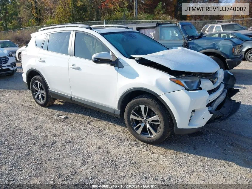 2018 Toyota Rav4 Adventure/Xle VIN: JTMWFREV1JJ740007 Lot: 40685246