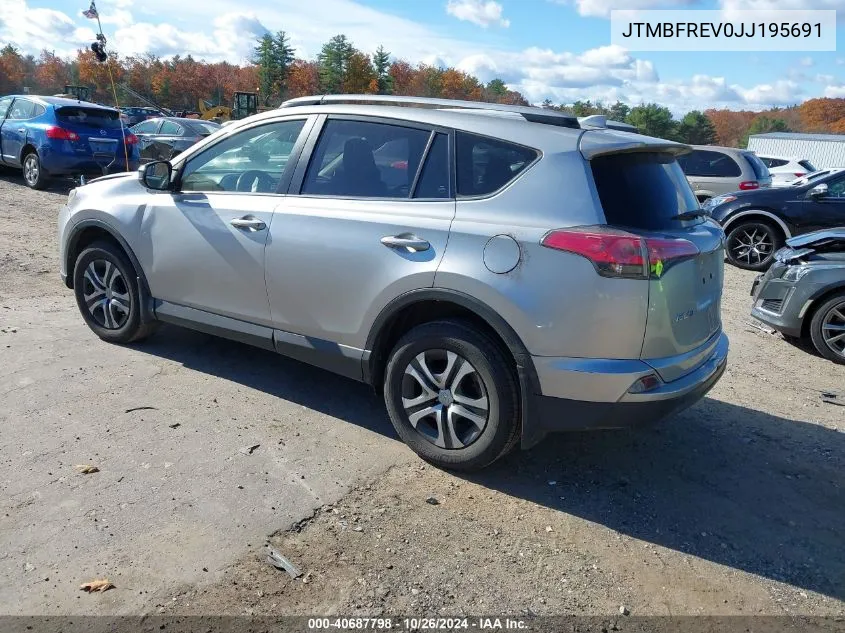 JTMBFREV0JJ195691 2018 Toyota Rav4 Le