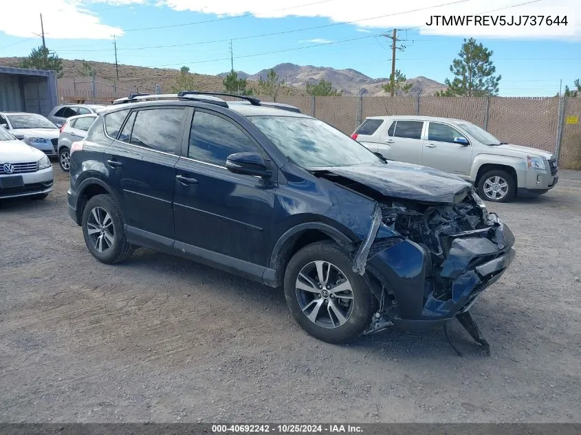 2018 Toyota Rav4 Adventure/Xle VIN: JTMWFREV5JJ737644 Lot: 40692242