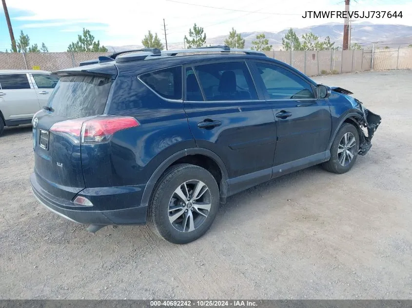 2018 Toyota Rav4 Adventure/Xle VIN: JTMWFREV5JJ737644 Lot: 40692242