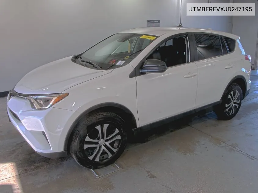 JTMBFREVXJD247195 2018 Toyota Rav4 Le