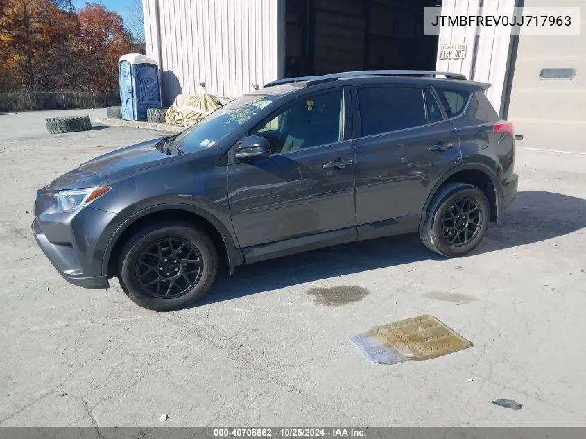 JTMBFREV0JJ717963 2018 Toyota Rav4 Le