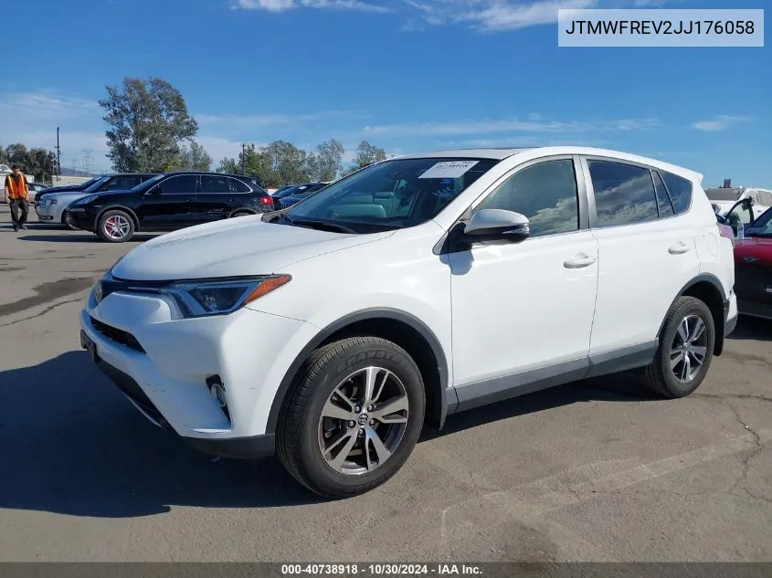 2018 Toyota Rav4 Xle VIN: JTMWFREV2JJ176058 Lot: 40738918