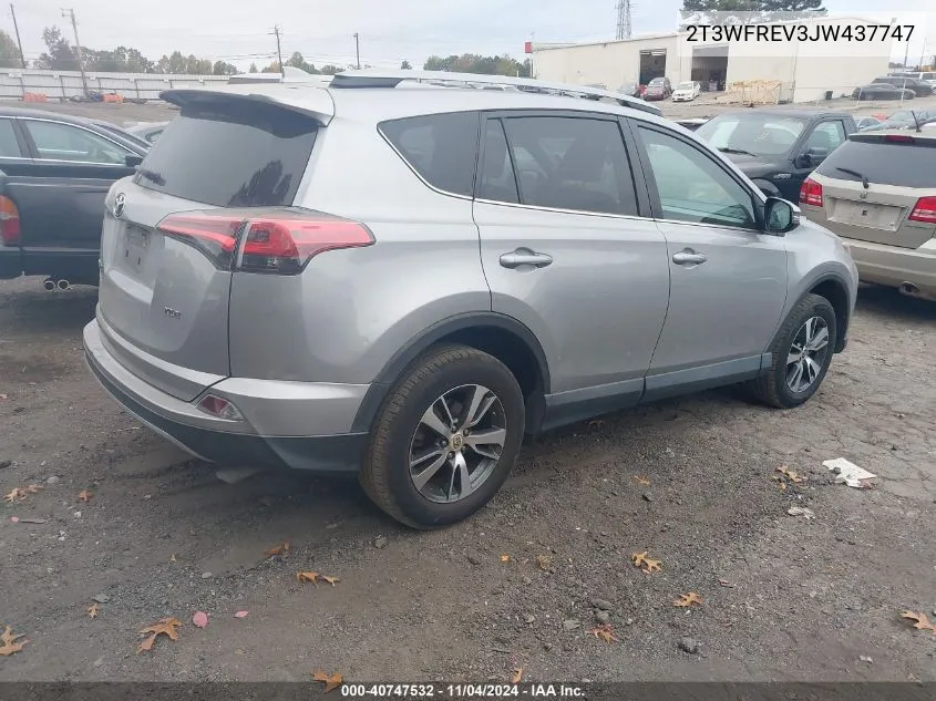 2T3WFREV3JW437747 2018 Toyota Rav4 Adventure/Xle