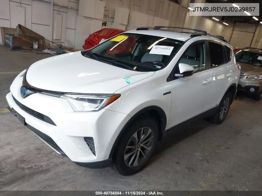 2018 Toyota Rav4 Hybrid Le VIN: JTMRJREV5JD239857 Lot: 40756884