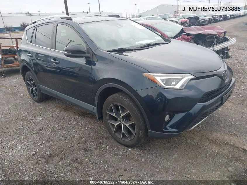 2018 Toyota Rav4 Se VIN: JTMJFREV6JJ733886 Lot: 40765222