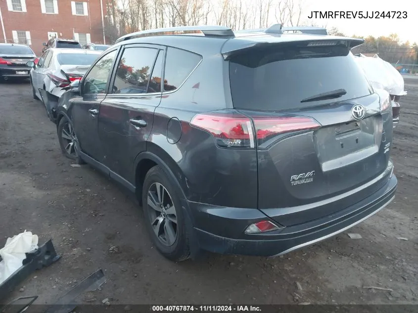 2018 Toyota Rav4 Adventure/Xle VIN: JTMRFREV5JJ244723 Lot: 40767874