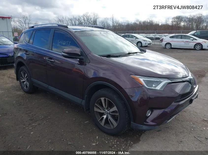 2018 Toyota Rav4 Adventure/Xle VIN: 2T3RFREV4JW808427 Lot: 40786855