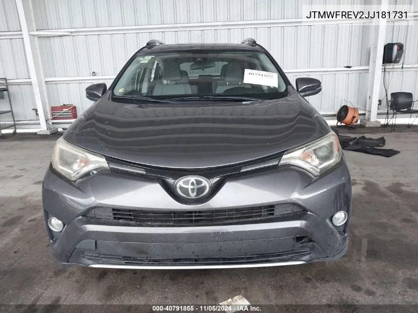 2018 Toyota Rav4 Adventure/Xle VIN: JTMWFREV2JJ181731 Lot: 40791855