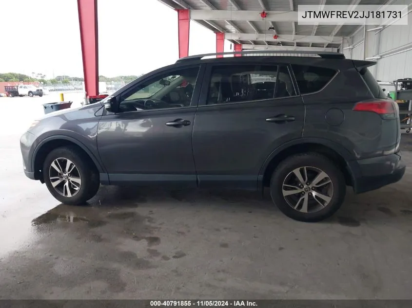 2018 Toyota Rav4 Adventure/Xle VIN: JTMWFREV2JJ181731 Lot: 40791855