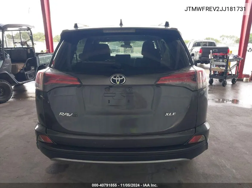 2018 Toyota Rav4 Adventure/Xle VIN: JTMWFREV2JJ181731 Lot: 40791855