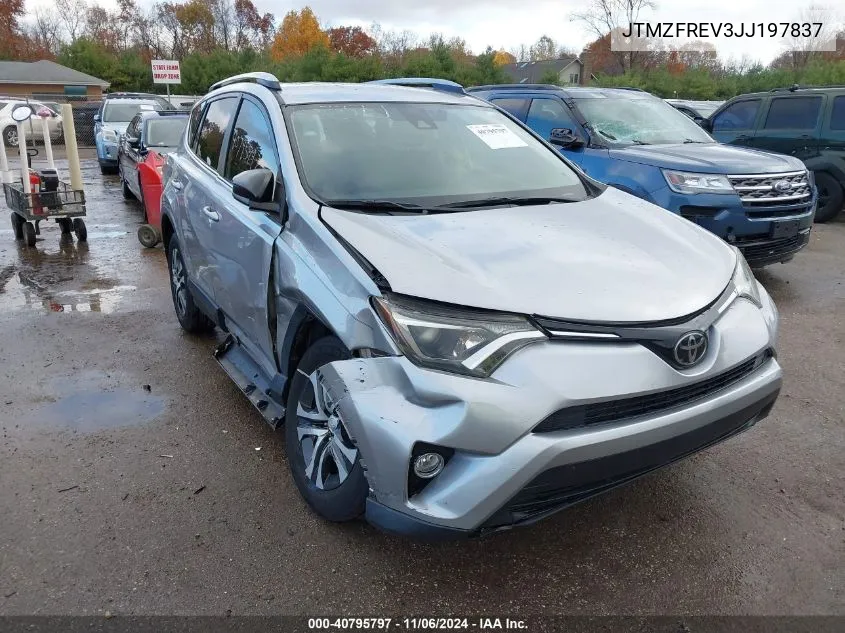 2018 Toyota Rav4 Le VIN: JTMZFREV3JJ197837 Lot: 40795797