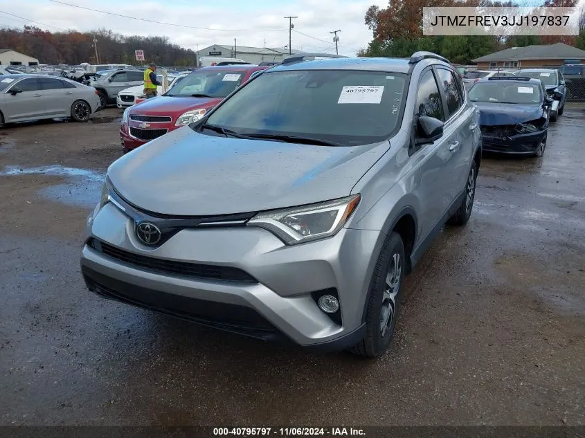 2018 Toyota Rav4 Le VIN: JTMZFREV3JJ197837 Lot: 40795797