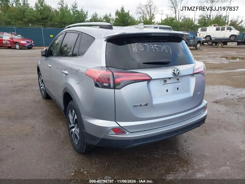 2018 Toyota Rav4 Le VIN: JTMZFREV3JJ197837 Lot: 40795797