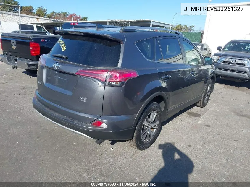 2018 Toyota Rav4 Adventure/Xle VIN: JTMRFREV5JJ261327 Lot: 40797690