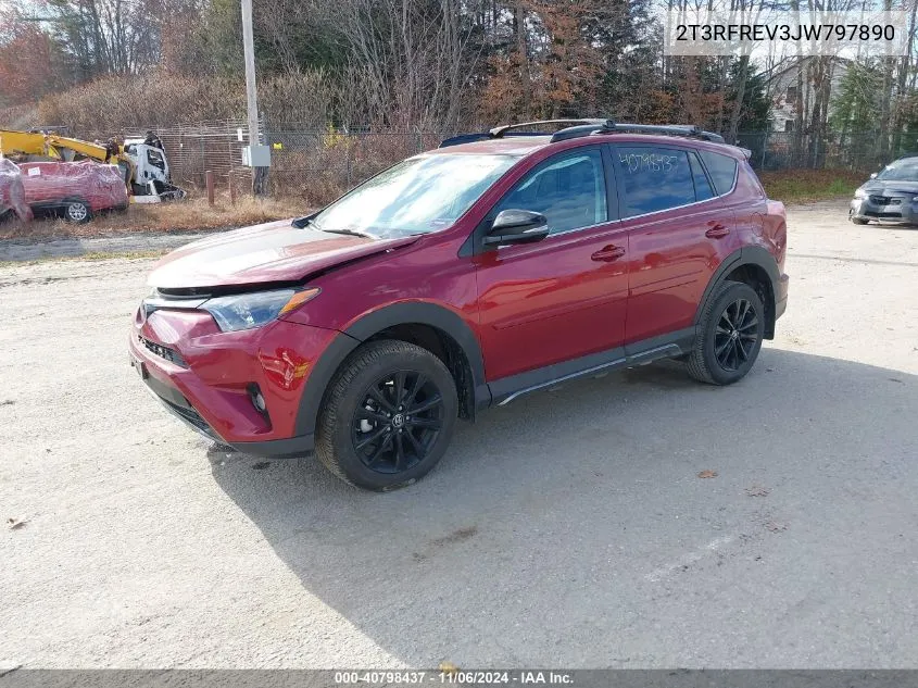 2018 Toyota Rav4 Adventure VIN: 2T3RFREV3JW797890 Lot: 40798437