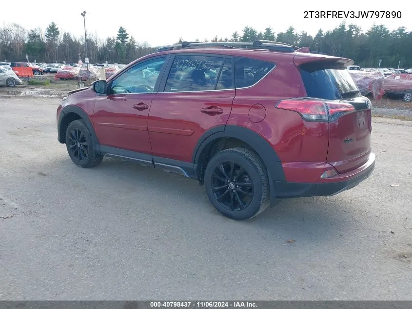 2018 Toyota Rav4 Adventure VIN: 2T3RFREV3JW797890 Lot: 40798437