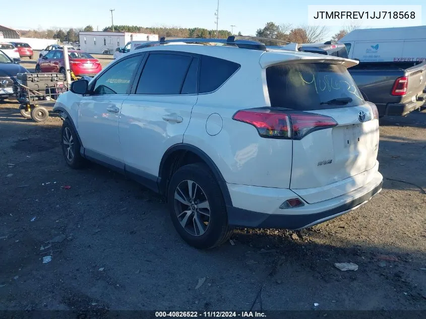 2018 Toyota Rav4 Adventure/Xle VIN: JTMRFREV1JJ718568 Lot: 40826522