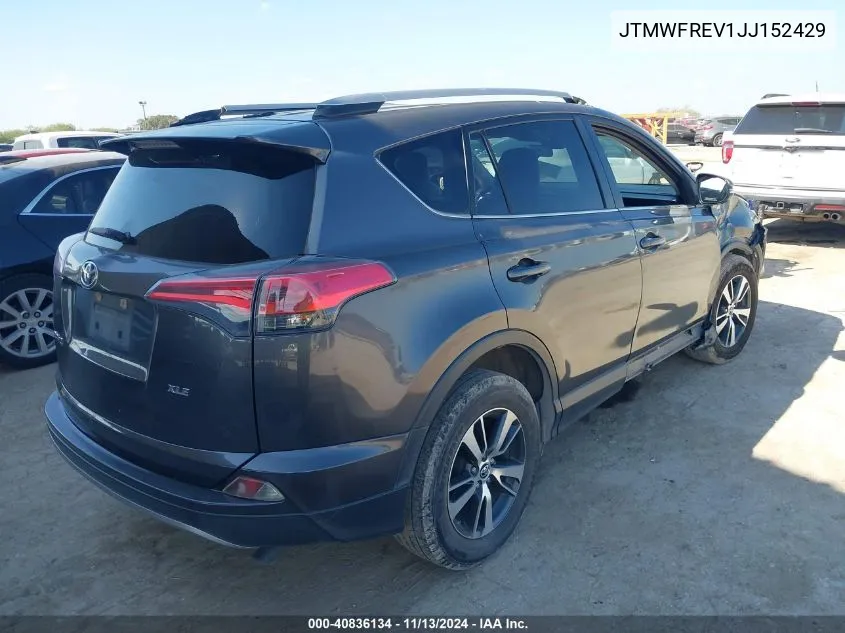 2018 Toyota Rav4 Adventure/Xle VIN: JTMWFREV1JJ152429 Lot: 40836134