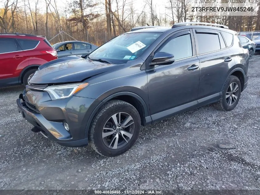 2018 Toyota Rav4 Adventure/Xle VIN: 2T3RFREV9JW845246 Lot: 40839455