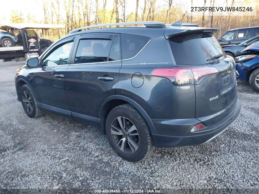 2018 Toyota Rav4 Adventure/Xle VIN: 2T3RFREV9JW845246 Lot: 40839455