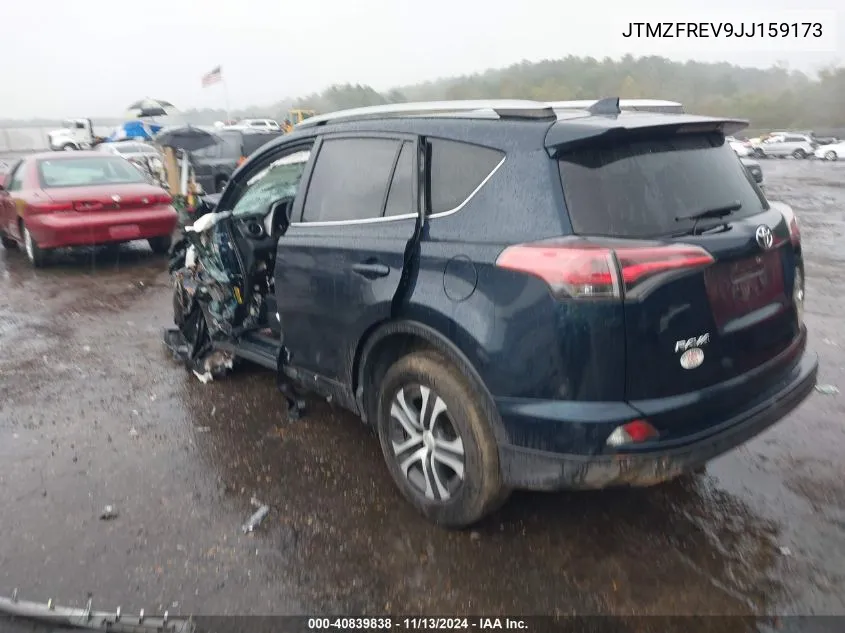 2018 Toyota Rav4 Le VIN: JTMZFREV9JJ159173 Lot: 40839838