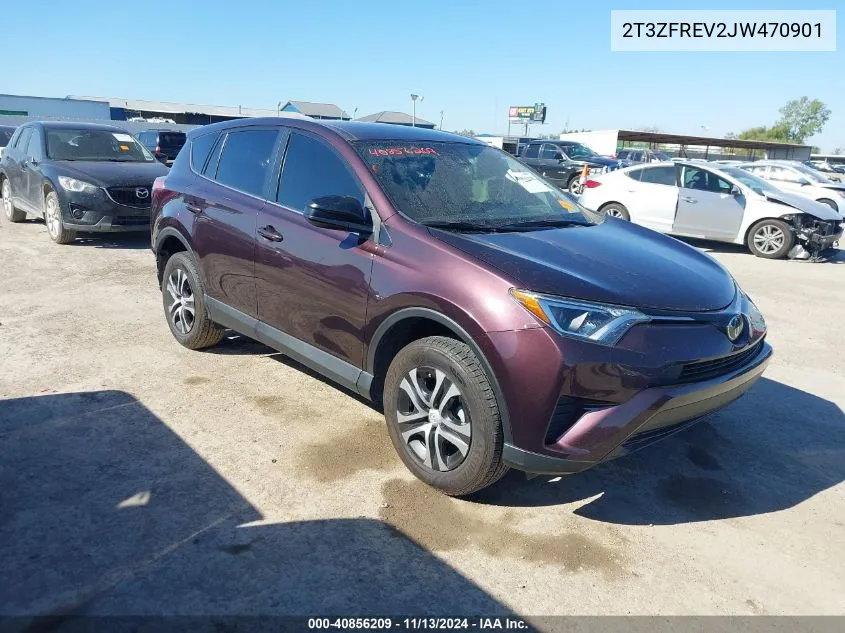 2018 Toyota Rav4 Le VIN: 2T3ZFREV2JW470901 Lot: 40856209