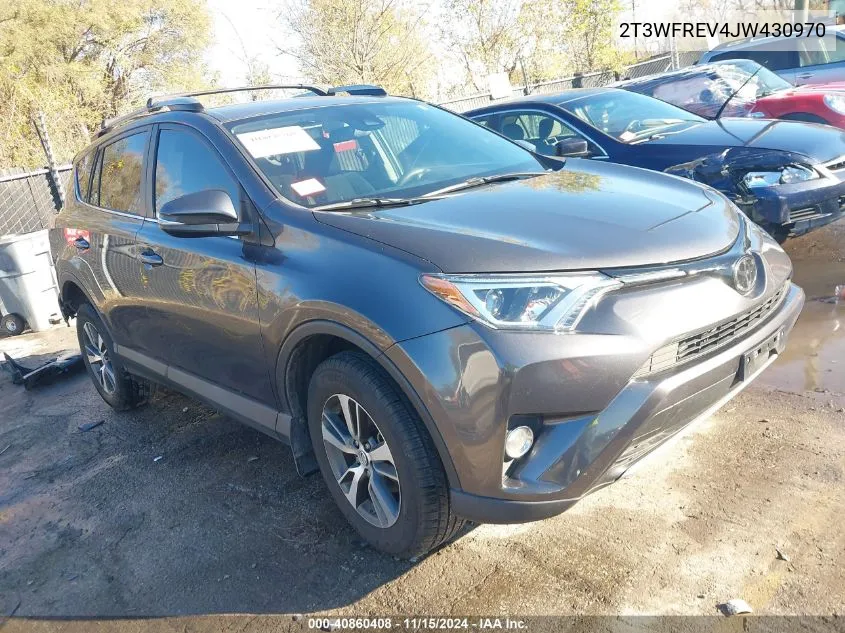 2018 Toyota Rav4 Adventure/Xle VIN: 2T3WFREV4JW430970 Lot: 40860408