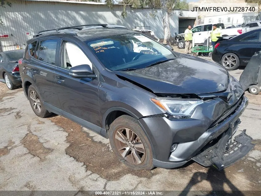 2018 Toyota Rav4 Adventure/Xle VIN: JTMWFREV0JJ728740 Lot: 40872321