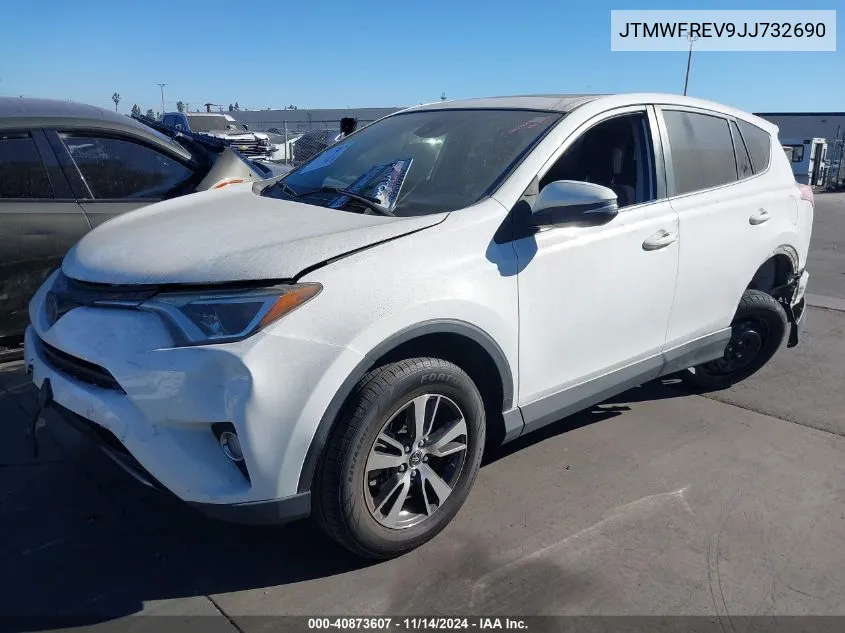 2018 Toyota Rav4 Xle VIN: JTMWFREV9JJ732690 Lot: 40873607