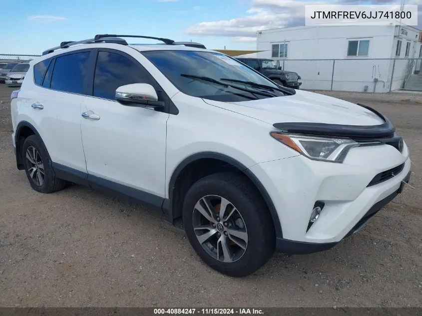 2018 Toyota Rav4 Adventure/Xle VIN: JTMRFREV6JJ741800 Lot: 40884247